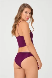 Cottonhill Net Elastic Laser Cutting Bikini Panties 3 Sets Paket - Image 3