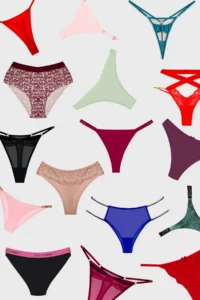 Cottonhill Women's Bikini Panties Brazilian Panties Thong Panties Mixed Pack of 10 - Image 3