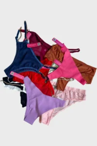 Cottonhill Women's Bikini Panties Brazilian Panties Thong Panties Mixed Pack of 10 - Image 4