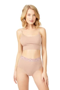 Cottonhill Basic High Waist Laser Cut Bikini Panties 5 Pack - 2 - Image 4