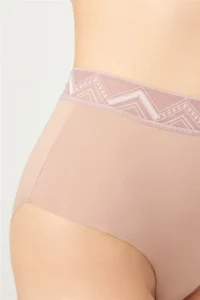 Cottonhill Basic High Waist Laser Cut Bikini Panties 5 Pack - 2 - Image 5