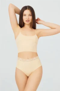 Cottonhill Basic High Waist Laser Cut Bikini Panties 5 Pack - 2 - Image 8