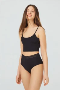 Cottonhill Basic High Waist Laser Cut Bikini Panties 3 Pack - 3 - Image 4