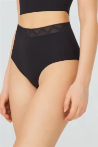 Cottonhill Basic High Waist Laser Cut Bikini Panties 3 Pack - 3 - Image 5
