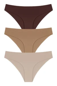 Cottonhill Laser Cutting Women Bikini Panties 3 Sets Paket-2