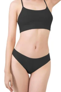 Cottonhill Women Ribbed Camisole Brezilya Panties 5 Sets Paket - Image 5