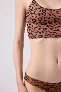 Cottonhill Basic Patterned Laser Cut Women's Bikini Panties 3 Pack-2 - Image 7