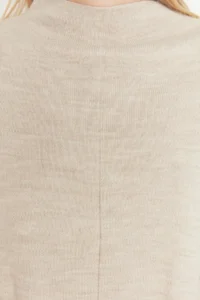 TRENDYOLMİLLA Beige Dog collar Knitwear Top and Bottom Set - Image 4