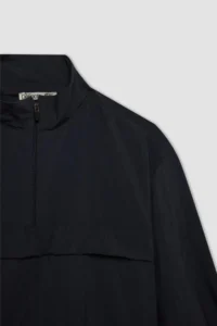 DeFacto Boy's Oversize Wide Fit Zipper Collar Parachute Long Sleeve Shirt - Image 8