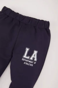 DeFacto Baby Boy Elastic Waist Printed Sweatpants - Image 2