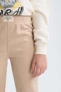 DeFacto Girl's Elastic Waist Jogger Sweatpants - Image 4