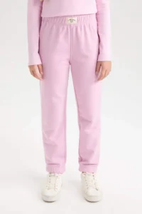 DeFacto Girl's Elastic Waist Jogger Sweatpants - Image 4
