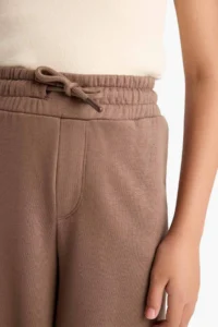 DeFacto Girl's Wide Leg Sweatpants with Elastic Waist - Image 5