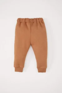 DeFacto Baby Girl Basic Plain Sweatpants with Elastic Waist - Image 3