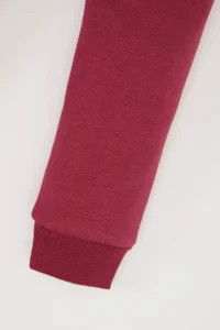 DeFacto Baby Girl Basic Plain Sweatpants with Elastic Waist - Image 3