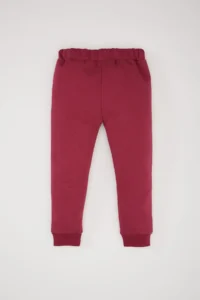 DeFacto Baby Girl Basic Plain Sweatpants with Elastic Waist - Image 4