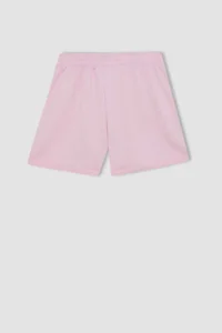 DeFacto Printed Elastic Waist Shorts Girls' - Image 8