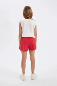 DeFacto Weaving Etiketli Shorts Girls' - Image 6