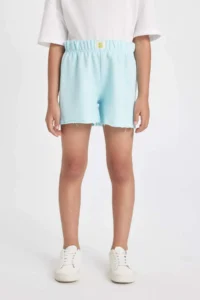DeFacto Weaving Etiketli Shorts Girls' - Image 3