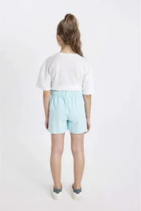 DeFacto Weaving Etiketli Shorts Girls' - Image 5