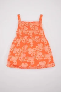 DeFacto Baby Girl Floral Sleeveless Dress D0912a524sm - Image 4