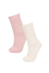 DeFacto Women 2 Sets Winter Boots Socks