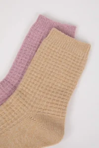 DeFacto Women 2 Sets Winter Boots Socks - Image 4
