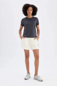 DeFacto Standard Fit Sportsman Short Leg Modal Shorts - Image 4