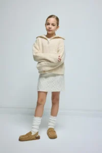 DeFacto Braided Knitwear Skirt Girls' - Image 2