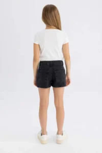 DeFacto Mom Fit Jeans Shorts Girls' - Image 7
