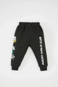 DeFacto Baby Boy Elastic Waist Disney Mickey & Minnie Sweatpants
