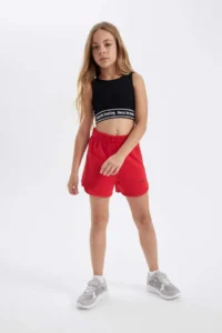 DeFacto Girls' Printed Shorts - Image 3