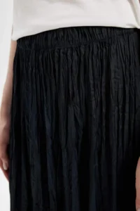 DeFacto A Cut Basic Plain Satin Maxi Skirt - Image 5