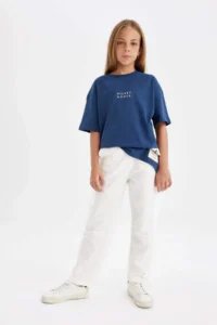 DeFacto Carrot Fit Carrot Cut Cargo Pocket Sweatpants Girls