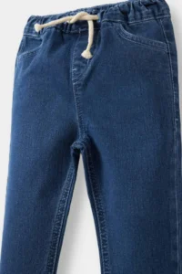 DeFacto Erkek Bebek Beli Lastikli Okul Jean Pantolon (25 AU) - Image 2