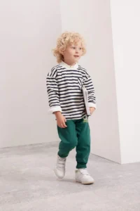 DeFacto Baby Boy Elastic Waist Printed School Sweatpants