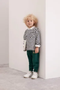 DeFacto Baby Boy Elastic Waist Printed School Sweatpants - Image 2
