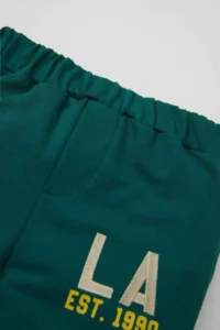 DeFacto Baby Boy Elastic Waist Printed School Sweatpants - Image 4