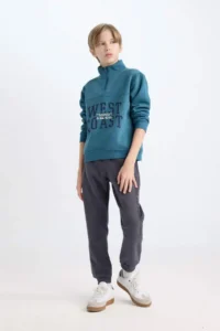 DeFacto Boy's Elastic Waist Sweatpants - Image 2