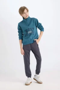 DeFacto Boy's Elastic Waist Sweatpants - Image 3