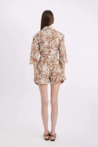 DeFacto High Waist Short Hem Voile Shorts - Image 6