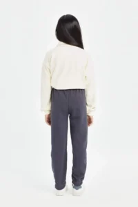 DeFacto Printed Elastic Waist Jogger Sweatpants Girls - Image 7