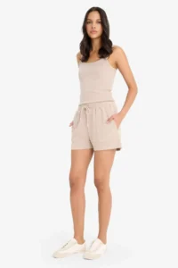 DeFacto Regular Fit Beli Laced with pocket Shorts - Image 2