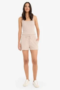 DeFacto Regular Fit Beli Laced with pocket Shorts - Image 3