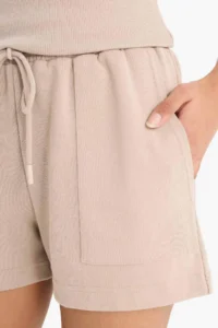 DeFacto Regular Fit Beli Laced with pocket Shorts - Image 6