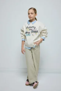 DeFacto Wide Leg Wide Leg Pocket Pants Girl - Image 2