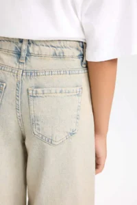 DeFacto Wide Leg Wide Leg Pocket Pants Girl - Image 8