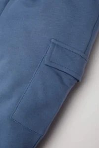DeFacto Baby Boy Cargo Pocket Basic Plain Sweatpants with Elastic Waist - Image 3