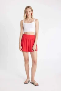 DeFacto Regular Fit Normal Waist Short Leg Moroccan Shorts