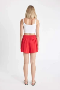 DeFacto Regular Fit Normal Waist Short Leg Moroccan Shorts - Image 7